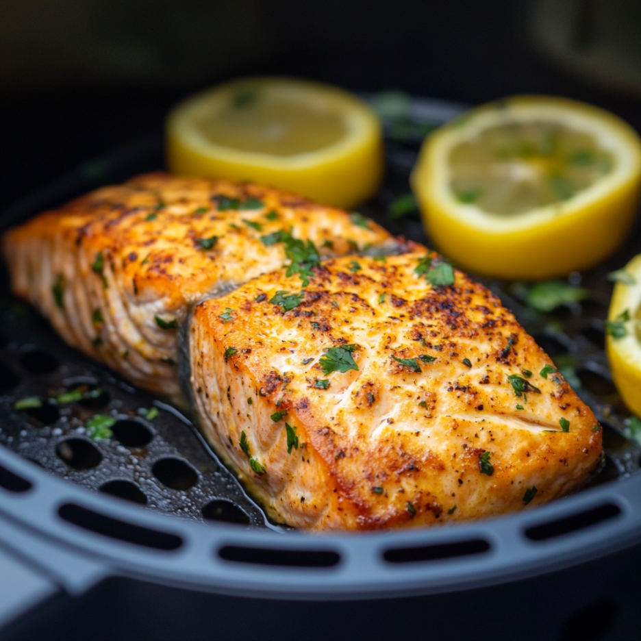 Air Fryer Salmon